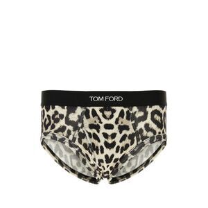 Tom Ford Men Printed Stretch Cotton Brief
